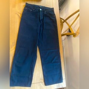 & Other Stories Wide Leg Black Jeans